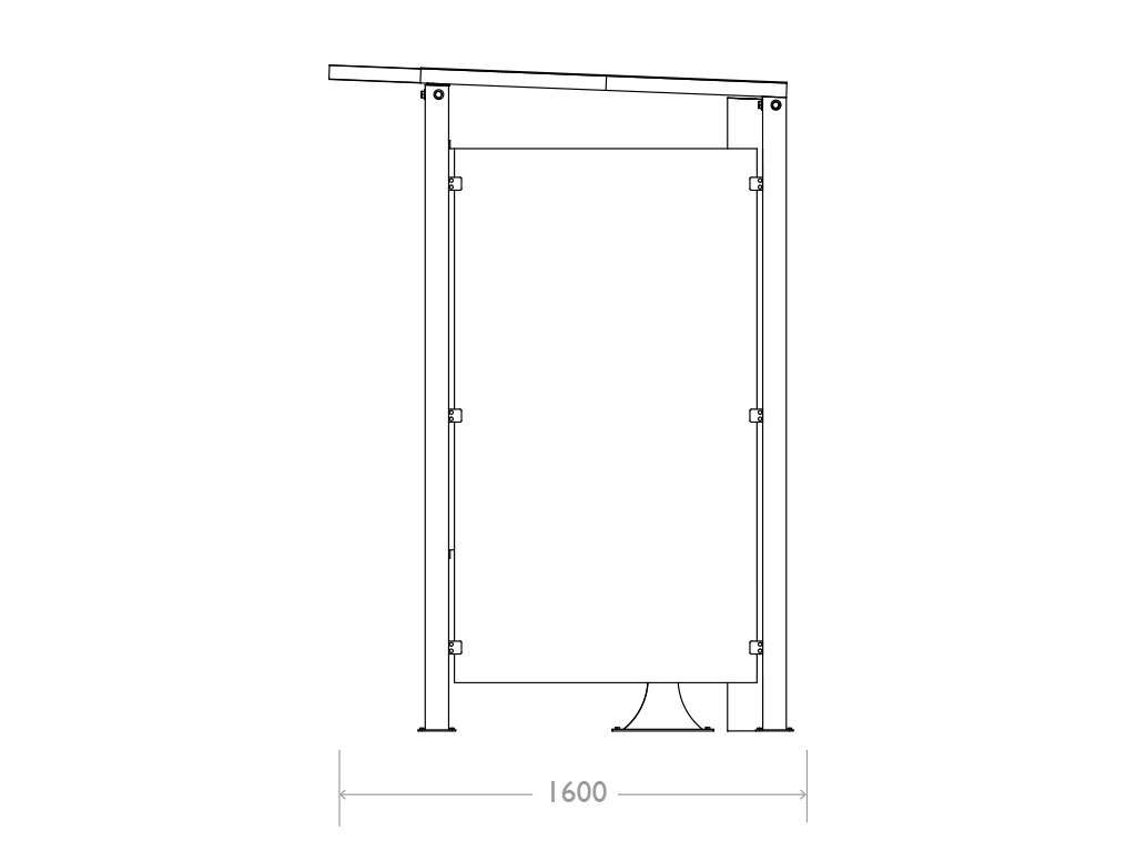 prospetto laterale pensilina attesa bus con fotovoltaico arredo urbano acciaio 3mt.jpg
