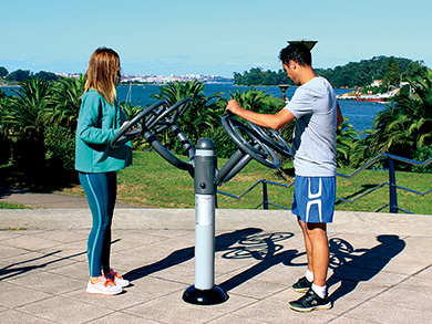 DP650 machine fitness free exercize tenerife