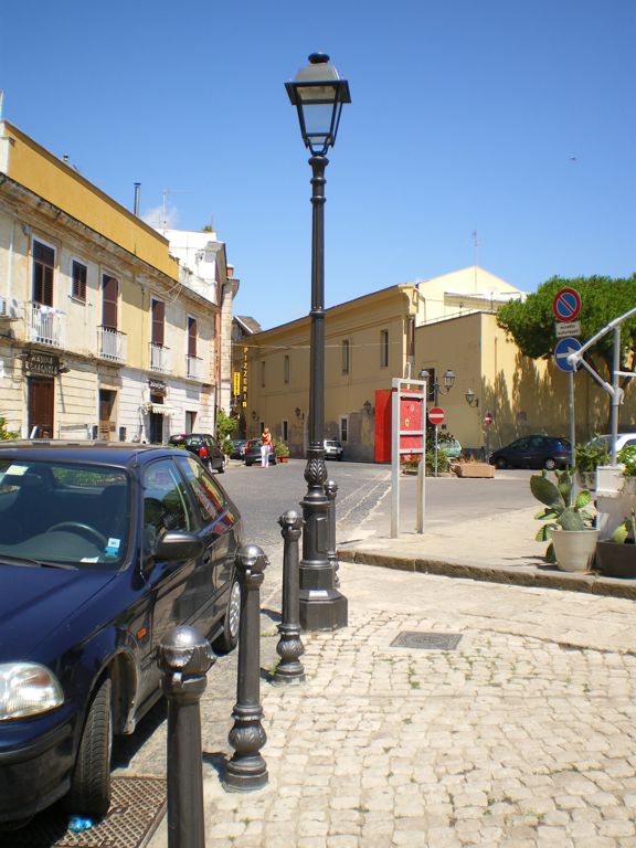 artistic europena lightin pole modelobtagonal with lantern