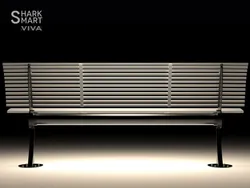 panchina shark smart notturna vista retro.webp