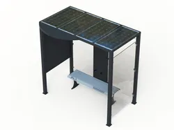pensilina attesa bus con fotovoltaico arredo urbano acciaio 2.webp