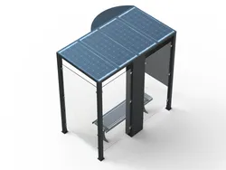 pensilina attesa bus con fotovoltaico arredo urbano acciaio 3.webp