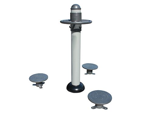 DP659 strumento fitness acciaio per esterno cintura