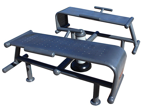 Sport equipment for Urban fitnes type  DOUBLE ABDOMINAL CURL BENCH