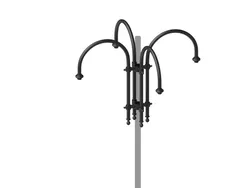 cima a pastorale alluminio ghisa 505 quadruplo