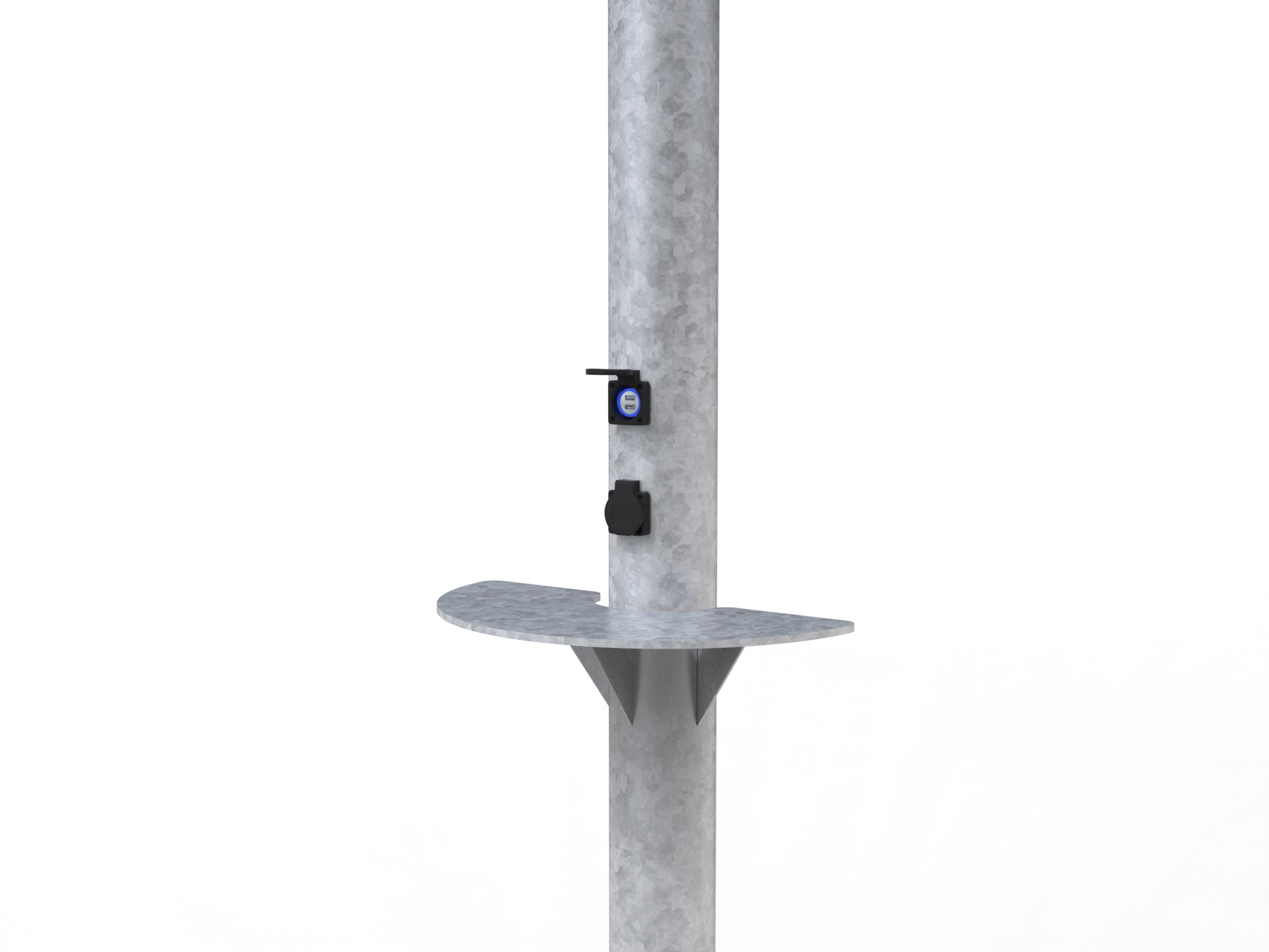 Smart pole 300W power USB accessory