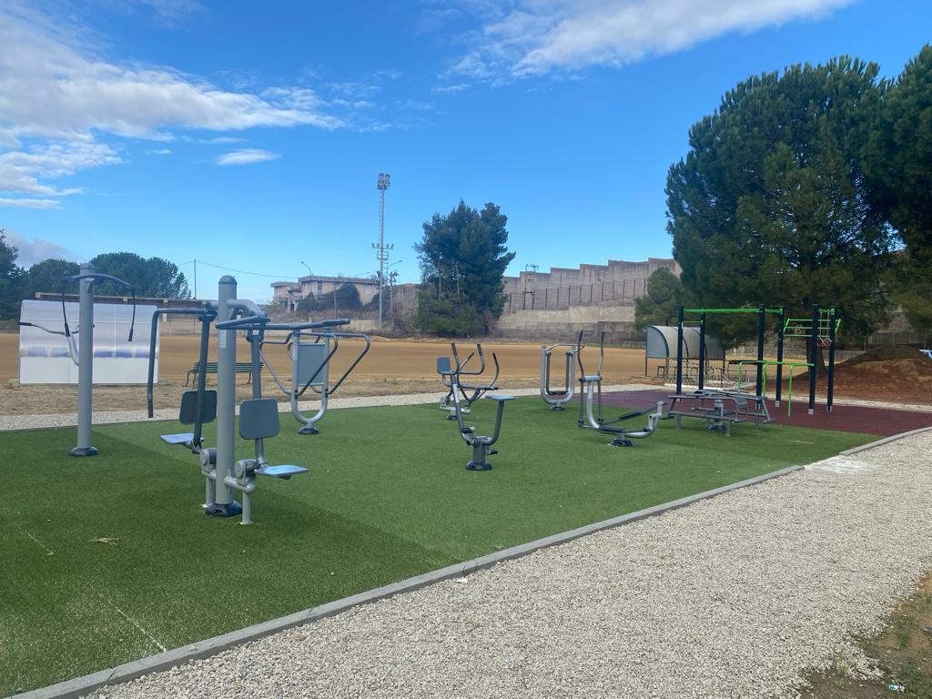 Area Fitnes Villalba Wordkout Open Space Fitness Area New