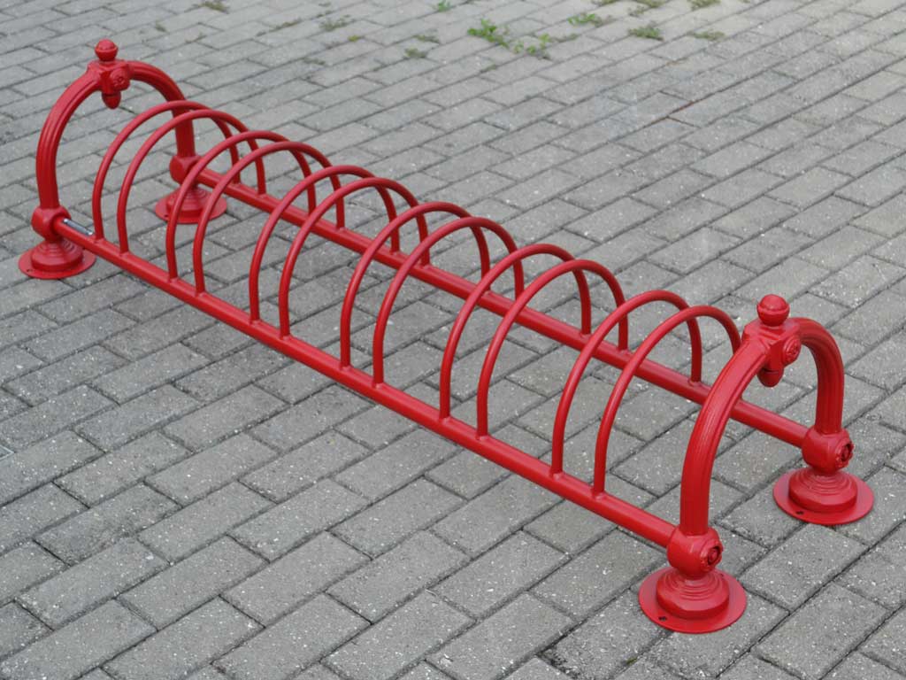 Rastrelliera Portabici 350102 Rossa Artistica Elegance